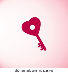 heart key icon