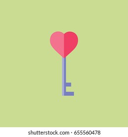 heart key icon