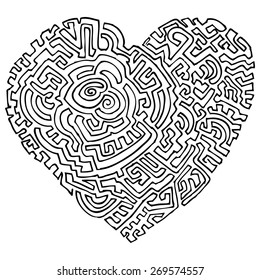Heart labyrinth