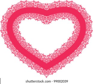 Heart lace