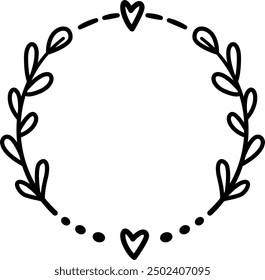 Heart Leaf Laurel Digital EPs Vector graphics Archivo