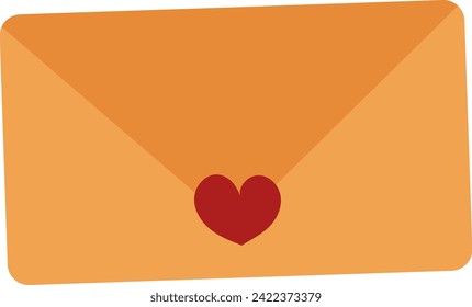 icono plano de letra corazón varios