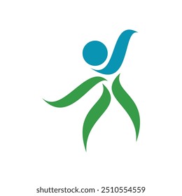 Heart Life Logo Vector Template Icon