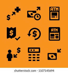 heart, life, support and security icon set. Vector illustration for web and design.