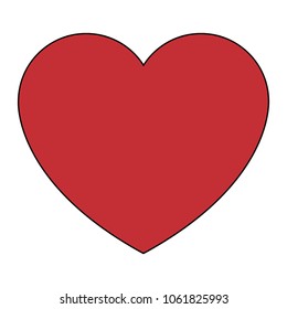 Heart life symbol