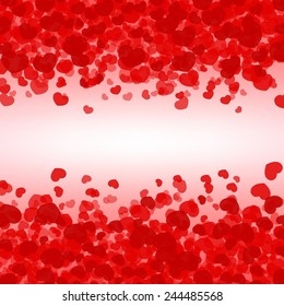 Heart Light Fall Background