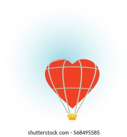Heart like a balloon.