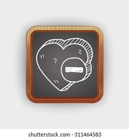heart like doodle