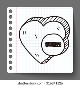 heart like doodle