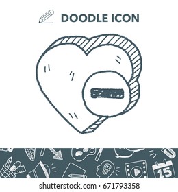 heart like doodle