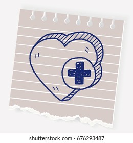 heart like doodle