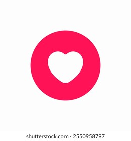 heart like favorite icon sign vector