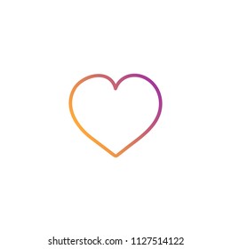 Heart like icon