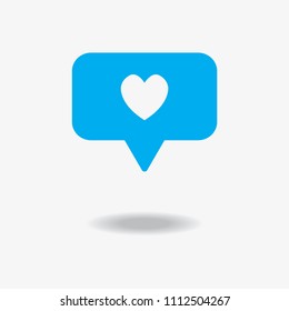 heart, like vector icon