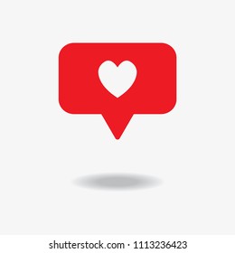 heart, like vector icon