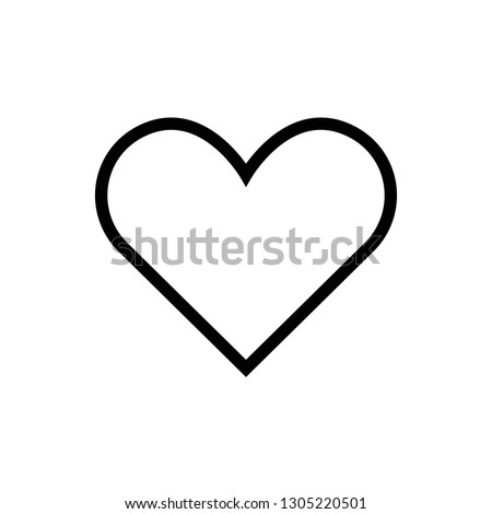 Heart line icon