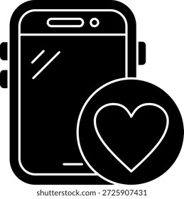 Diseño de icono de Vector de línea de corazón