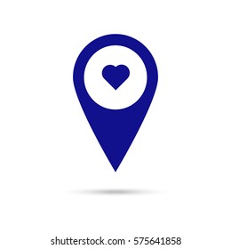 Heart location.