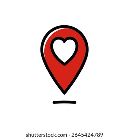 Localização de sinais de localizador cardíaco dentro de um fundo simples
