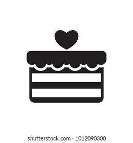 heart lock icon illustration isolated vector sign symbol