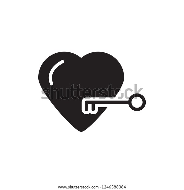 G Cliff Heart Stock Vector (Royalty Free) 1042794790
