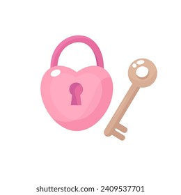 Bloqueo cardíaco con ilustración de vector clave