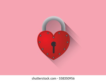 heart lock, Vector