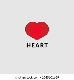 heart logo concept. Vector illustration. Can be used as icon or logo for mobile or web.