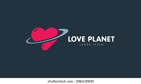 Heart Logo Concept Vector. Love Logo Template Vector