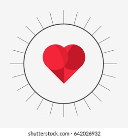 Heart logo design