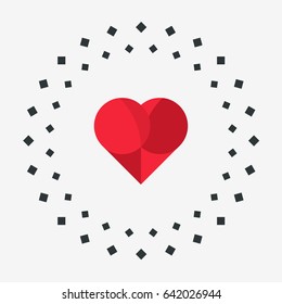 Heart logo design