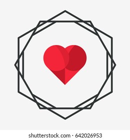 Heart logo design