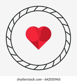 Heart logo design