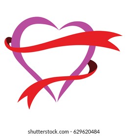  heart logo design for love