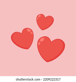 Diseño del logo cardiaco. Vector de corazón rosado.