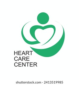 Heart logo design simple concept Preium Vector