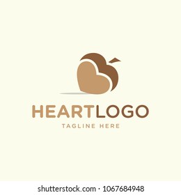 heart logo design template