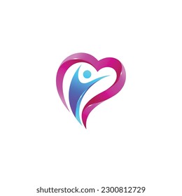 Heart Logo Design vactor Template