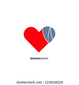 Heart Logo design vector template. Happy Valentines Day concept.