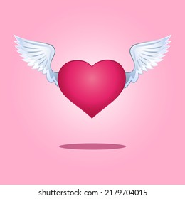 Heart Logo design vector template. St. Day Valentine symbol of love
