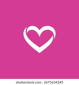 Plantilla de Vector de diseño de logotipo de corazón