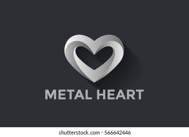 Heart Logo design vector template. St. Valentine day of love symbol