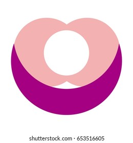 Heart logo eps 10