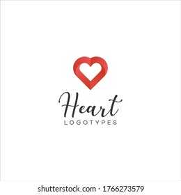 Heart logo icon illustration vector graphic download