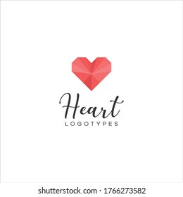 Icono de logotipo de corazón ilustración vector descarga gráfica
