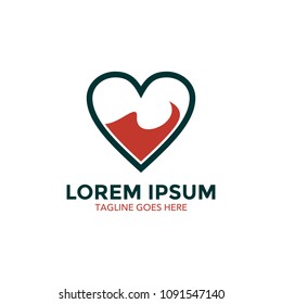 heart logo. icon. vector illustration