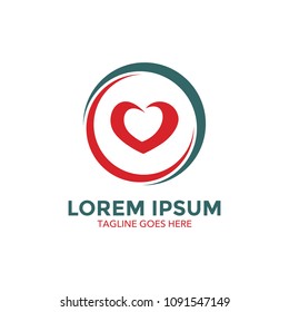 heart logo. icon. vector illustration