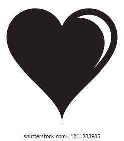 
Heart  logo of a poker card 
