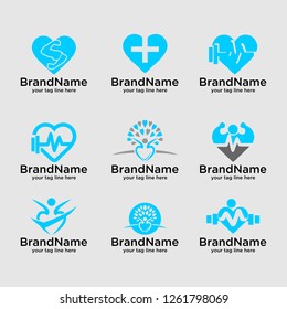 heart logo template