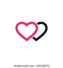 Heart Logo Template Illustration Design. Vector EPS 10.